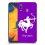 קשת כיסוי מגן קשיח בעיצוב אישי עם השם שלך ל Samsung Galaxy A30 יחידה אחת סקרין מובייל