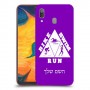 טריאתלון כיסוי מגן קשיח בעיצוב אישי עם השם שלך ל Samsung Galaxy A30 יחידה אחת סקרין מובייל
