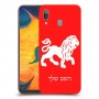 אריה כיסוי מגן קשיח בעיצוב אישי עם השם שלך ל Samsung Galaxy A30 יחידה אחת סקרין מובייל