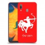 קשת כיסוי מגן קשיח בעיצוב אישי עם השם שלך ל Samsung Galaxy A30 יחידה אחת סקרין מובייל