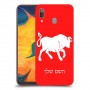 שור כיסוי מגן קשיח בעיצוב אישי עם השם שלך ל Samsung Galaxy A30 יחידה אחת סקרין מובייל