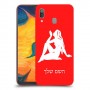 בתולה כיסוי מגן קשיח בעיצוב אישי עם השם שלך ל Samsung Galaxy A30 יחידה אחת סקרין מובייל