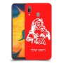 סנטה קלאוס כיסוי מגן קשיח בעיצוב אישי עם השם שלך ל Samsung Galaxy A30 יחידה אחת סקרין מובייל