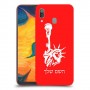 פסל החירות כיסוי מגן קשיח בעיצוב אישי עם השם שלך ל Samsung Galaxy A30 יחידה אחת סקרין מובייל