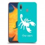 עקרב כיסוי מגן קשיח בעיצוב אישי עם השם שלך ל Samsung Galaxy A30 יחידה אחת סקרין מובייל