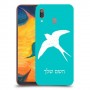 ציפור לבלוע כיסוי מגן קשיח בעיצוב אישי עם השם שלך ל Samsung Galaxy A30 יחידה אחת סקרין מובייל