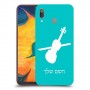 כינור כיסוי מגן קשיח בעיצוב אישי עם השם שלך ל Samsung Galaxy A30 יחידה אחת סקרין מובייל