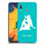 בתולה כיסוי מגן קשיח בעיצוב אישי עם השם שלך ל Samsung Galaxy A30 יחידה אחת סקרין מובייל