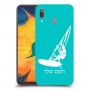 גלישת מפרש כיסוי מגן קשיח בעיצוב אישי עם השם שלך ל Samsung Galaxy A30 יחידה אחת סקרין מובייל