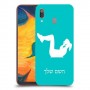אימון ספורט - אישה כיסוי מגן קשיח בעיצוב אישי עם השם שלך ל Samsung Galaxy A30 יחידה אחת סקרין מובייל