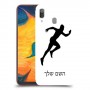 רץ כיסוי מגן קשיח בעיצוב אישי עם השם שלך ל Samsung Galaxy A30 יחידה אחת סקרין מובייל
