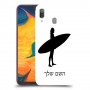 גלישה כיסוי מגן קשיח בעיצוב אישי עם השם שלך ל Samsung Galaxy A30 יחידה אחת סקרין מובייל