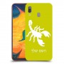 עקרב כיסוי מגן קשיח בעיצוב אישי עם השם שלך ל Samsung Galaxy A30 יחידה אחת סקרין מובייל