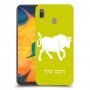 שור כיסוי מגן קשיח בעיצוב אישי עם השם שלך ל Samsung Galaxy A30 יחידה אחת סקרין מובייל