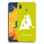 בתולה כיסוי מגן קשיח בעיצוב אישי עם השם שלך ל Samsung Galaxy A30 יחידה אחת סקרין מובייל