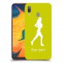 ג'וגלין - אישה כיסוי מגן קשיח בעיצוב אישי עם השם שלך ל Samsung Galaxy A30 יחידה אחת סקרין מובייל