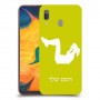 אימון ספורט - אישה כיסוי מגן קשיח בעיצוב אישי עם השם שלך ל Samsung Galaxy A30 יחידה אחת סקרין מובייל
