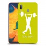 הרמת משקולות כיסוי מגן קשיח בעיצוב אישי עם השם שלך ל Samsung Galaxy A30 יחידה אחת סקרין מובייל