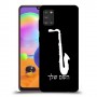 סקספון כיסוי מגן קשיח בעיצוב אישי עם השם שלך ל Samsung Galaxy A31 יחידה אחת סקרין מובייל
