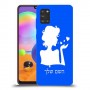 אישה אהבה כיסוי מגן קשיח בעיצוב אישי עם השם שלך ל Samsung Galaxy A31 יחידה אחת סקרין מובייל