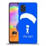 צניחה חופשית כיסוי מגן קשיח בעיצוב אישי עם השם שלך ל Samsung Galaxy A31 יחידה אחת סקרין מובייל