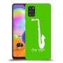 סקספון כיסוי מגן קשיח בעיצוב אישי עם השם שלך ל Samsung Galaxy A31 יחידה אחת סקרין מובייל