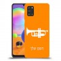חצוצרה כיסוי מגן קשיח בעיצוב אישי עם השם שלך ל Samsung Galaxy A31 יחידה אחת סקרין מובייל