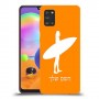 גלישה כיסוי מגן קשיח בעיצוב אישי עם השם שלך ל Samsung Galaxy A31 יחידה אחת סקרין מובייל