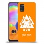 טריאתלון כיסוי מגן קשיח בעיצוב אישי עם השם שלך ל Samsung Galaxy A31 יחידה אחת סקרין מובייל
