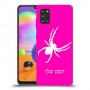 עכביש כיסוי מגן קשיח בעיצוב אישי עם השם שלך ל Samsung Galaxy A31 יחידה אחת סקרין מובייל