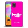 חצוצרה כיסוי מגן קשיח בעיצוב אישי עם השם שלך ל Samsung Galaxy A31 יחידה אחת סקרין מובייל