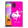 קשת כיסוי מגן קשיח בעיצוב אישי עם השם שלך ל Samsung Galaxy A31 יחידה אחת סקרין מובייל