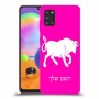 שור כיסוי מגן קשיח בעיצוב אישי עם השם שלך ל Samsung Galaxy A31 יחידה אחת סקרין מובייל