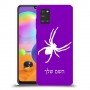 עכביש כיסוי מגן קשיח בעיצוב אישי עם השם שלך ל Samsung Galaxy A31 יחידה אחת סקרין מובייל