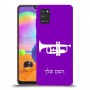 חצוצרה כיסוי מגן קשיח בעיצוב אישי עם השם שלך ל Samsung Galaxy A31 יחידה אחת סקרין מובייל