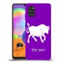 שור כיסוי מגן קשיח בעיצוב אישי עם השם שלך ל Samsung Galaxy A31 יחידה אחת סקרין מובייל