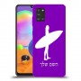 גלישה כיסוי מגן קשיח בעיצוב אישי עם השם שלך ל Samsung Galaxy A31 יחידה אחת סקרין מובייל