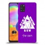 טריאתלון כיסוי מגן קשיח בעיצוב אישי עם השם שלך ל Samsung Galaxy A31 יחידה אחת סקרין מובייל