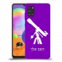 טלסקופ כיסוי מגן קשיח בעיצוב אישי עם השם שלך ל Samsung Galaxy A31 יחידה אחת סקרין מובייל