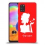 אישה אהבה כיסוי מגן קשיח בעיצוב אישי עם השם שלך ל Samsung Galaxy A31 יחידה אחת סקרין מובייל