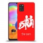 תאומים כיסוי מגן קשיח בעיצוב אישי עם השם שלך ל Samsung Galaxy A31 יחידה אחת סקרין מובייל