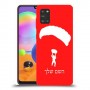 צניחה חופשית כיסוי מגן קשיח בעיצוב אישי עם השם שלך ל Samsung Galaxy A31 יחידה אחת סקרין מובייל