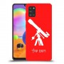 טלסקופ כיסוי מגן קשיח בעיצוב אישי עם השם שלך ל Samsung Galaxy A31 יחידה אחת סקרין מובייל