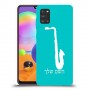 סקספון כיסוי מגן קשיח בעיצוב אישי עם השם שלך ל Samsung Galaxy A31 יחידה אחת סקרין מובייל