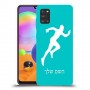 רץ כיסוי מגן קשיח בעיצוב אישי עם השם שלך ל Samsung Galaxy A31 יחידה אחת סקרין מובייל