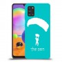 צניחה חופשית כיסוי מגן קשיח בעיצוב אישי עם השם שלך ל Samsung Galaxy A31 יחידה אחת סקרין מובייל