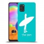 גלישה כיסוי מגן קשיח בעיצוב אישי עם השם שלך ל Samsung Galaxy A31 יחידה אחת סקרין מובייל