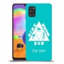 טריאתלון כיסוי מגן קשיח בעיצוב אישי עם השם שלך ל Samsung Galaxy A31 יחידה אחת סקרין מובייל