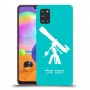 טלסקופ כיסוי מגן קשיח בעיצוב אישי עם השם שלך ל Samsung Galaxy A31 יחידה אחת סקרין מובייל