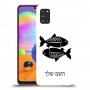 דגים כיסוי מגן קשיח בעיצוב אישי עם השם שלך ל Samsung Galaxy A31 יחידה אחת סקרין מובייל